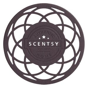 Scentsy Round Metal Warmer Stand Bronze Trivet/Pedestal